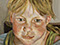 "Alice and Okie" 1999 Oil on Canvas 39.3cmx30cm