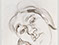 Lucian Freud 'Annabel' 1975 Watercolour and Pencil on Paper 24.1cmx19.1cm