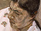"Annabel - Portrait III" 1987 Oil on Canvas 35.6cm x 30cm