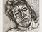 Lucian Freud "Bella" 1987 Etching (ed of 50) 42.2cmx34.8cm