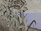 Lucian Freud 'Botanical Gardens (Landscape with Scillonian Pine)' 1945 Conte, Chalk and Ink on Paper 45.7cmx47.6cm
