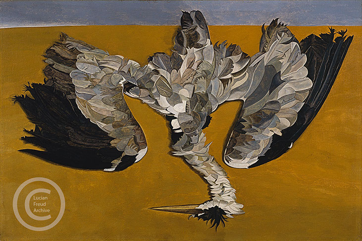 Lucian Freud "Dead Heron"&nbsp; 1945&nbsp; Oil on Canvas&nbsp; 50.8cm x 76.2cm&nbsp;&nbsp; 