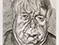 Lucian Freud "Donegal Man" 2007 Etching (ed of 43) 45cmx37.8cm
