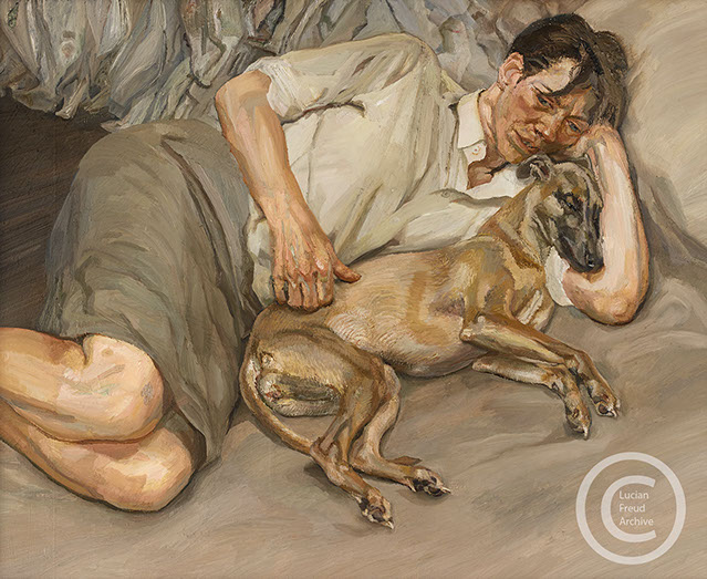 "Double Portrait" 1988-1990 Oil on Canvas 113cmx134.5cm