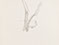 Lucian Freud 'Drawing for 'The Painter's Garden' c2005 Pencil on paper 41cm x 26.5cm