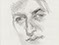 Lucian Freud 'Drawing of a Girl' c1985 Pencil on paper 27.9cmx21.6cm