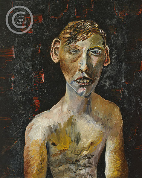 Lucian Freud "Evacuee Boy"&nbsp; 1942&nbsp; Oil on Canvas&nbsp; 74.3cm x 58.1cm&nbsp;&nbsp;&nbsp;&nbsp;&nbsp;&nbsp; 
