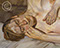 Lucian Freud "Girl with Fair Hair" 1983-1984 Oil on Canvas 51cm x 41cm