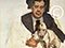 Lucian-Freud-"Guy-and-Speck-Fragment"-1981-Oil-on-Canvas-76.2cmx71cm