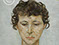 Lucian Freud "Head of a Woman"&nbsp; 1950&nbsp; Oil on Canvas&nbsp; 45cm x 35cm
