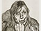 Lucian Freud "Head of a Woman" 1996 Etching (ed of 40) 30.5cmx30.5cm