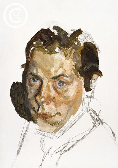 "Head of a Woman" 2005 Oil on Canvas 50cmx35cm