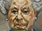 "HM Queen Elizabeth ll" 2001 Oil on Canvas 23.5cmx15.2cm