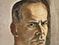 Lucian Freud "Lincoln Kirstein"&nbsp; 1950&nbsp; Oil on Canvas&nbsp; 50.2cm x 39.5cm&nbsp;&nbsp;&nbsp;&nbsp;&nbsp;&nbsp; 