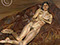 "Naked Portrait on a Red Sofa" 1989-1991 Oil on Canvas 100.2cmx90.2cm