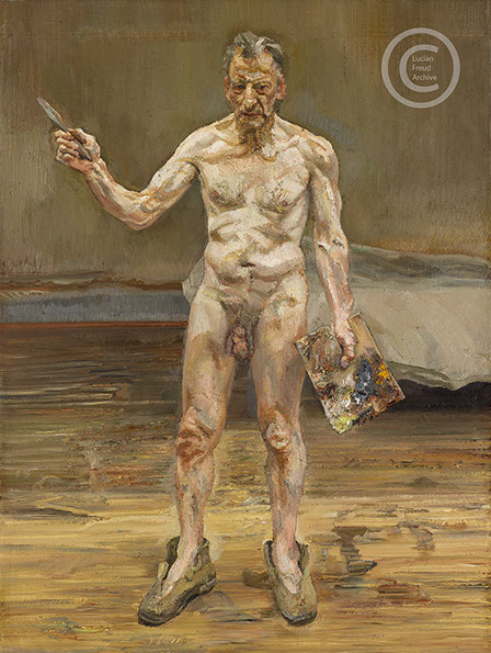 "Painter Working, Reflection" 1993 Oil on Canvas 101.2cmx81.7cm