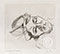 Lucian Freud "Small Head" 1982 Etching (4 Proofs) 11.4cmx12.7cm