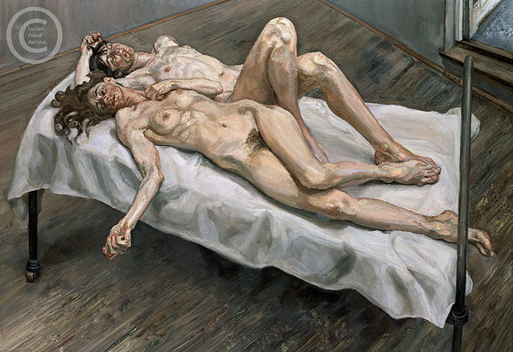 "Two Women" 1992 Oil on Canvas 153cmx214.7cm