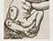 Lucian Freud "Woman on a Bed" 1991-1992 Etching (ed of 30) 23.8cmx20.6cm